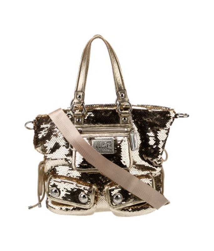 Coach Sequins Shoulder Bag