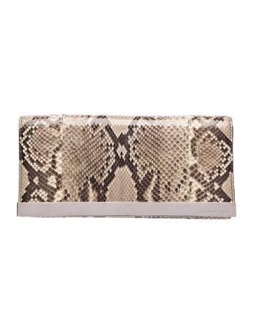Snakeskin Clutch