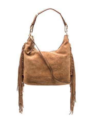 Michael Kors Suede Top Handle Bag