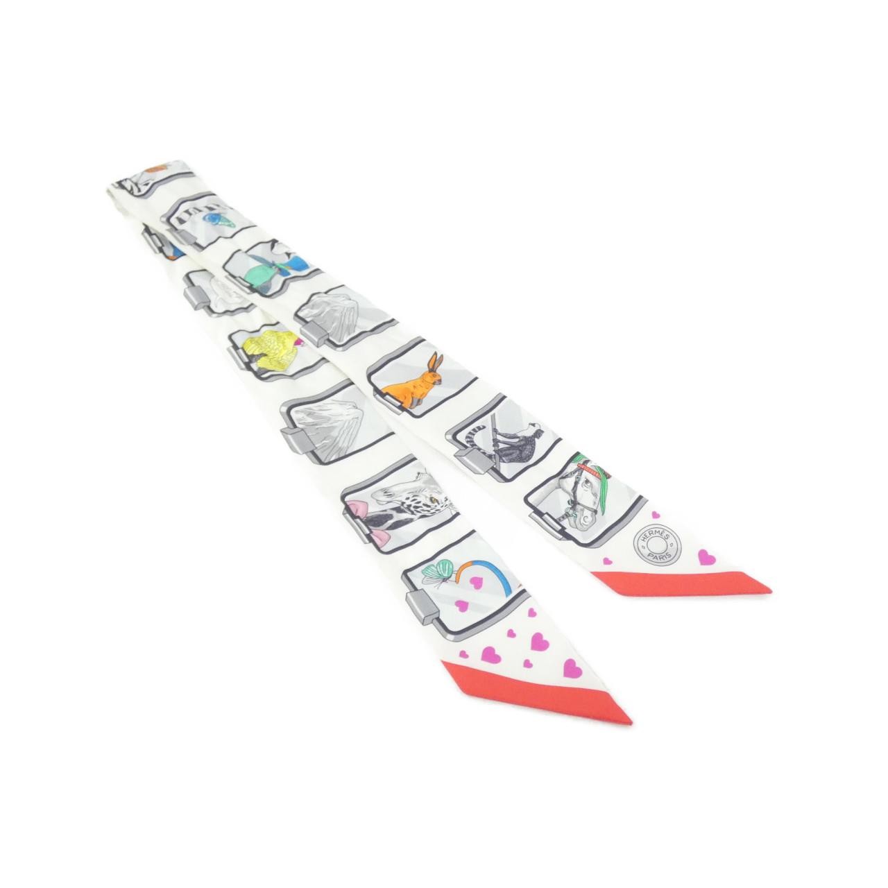 Hermes HERMES STORY Twilly 063875S Scarf