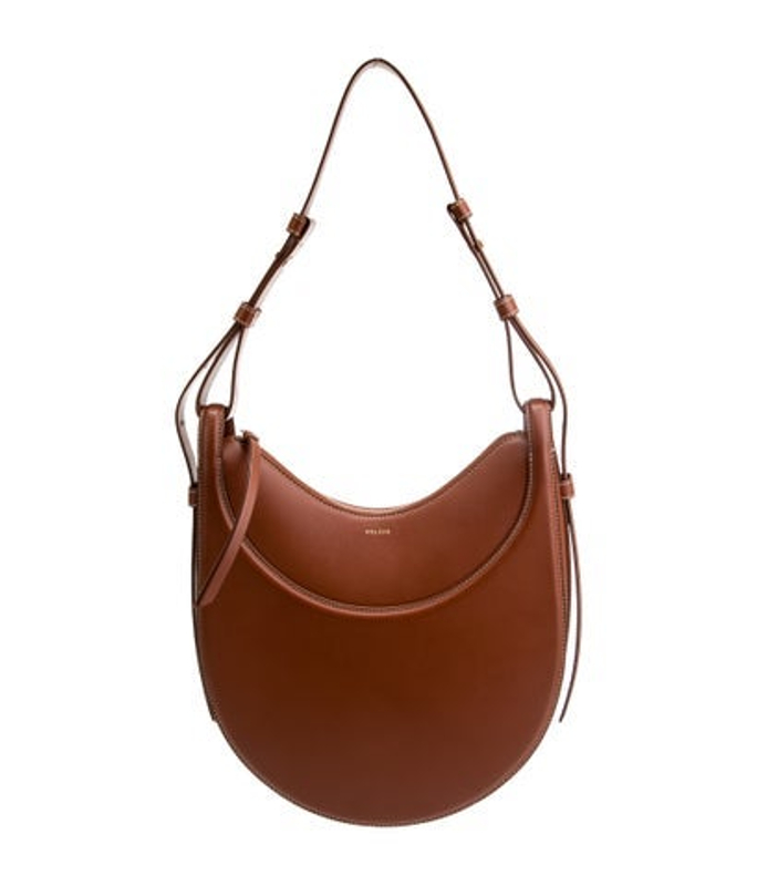 Polene Leather Shoulder Bag