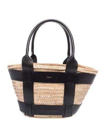 Straw Bucket Bag