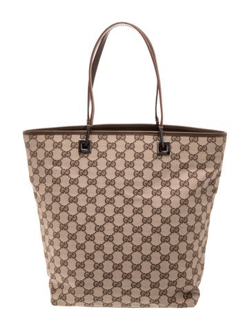 GG Canvas Bucket Bag Vintage