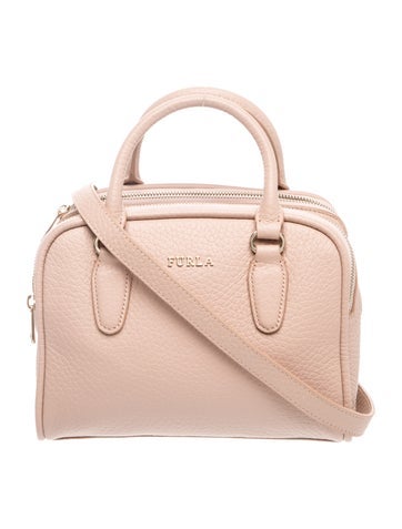 Furla Leather Top Handle Bag