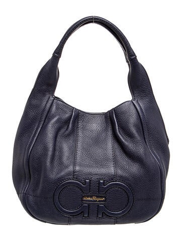 Ferragamo Leather Shoulder Bag