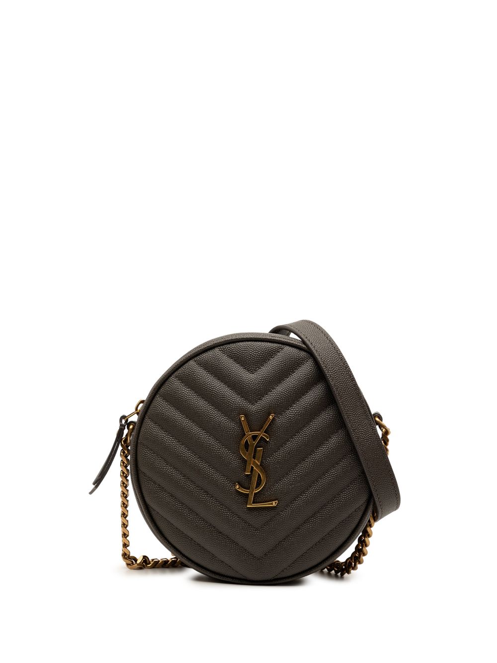 2020 Grain De Poudre Chevron Round Vinyle Camera Bag crossbody bag
