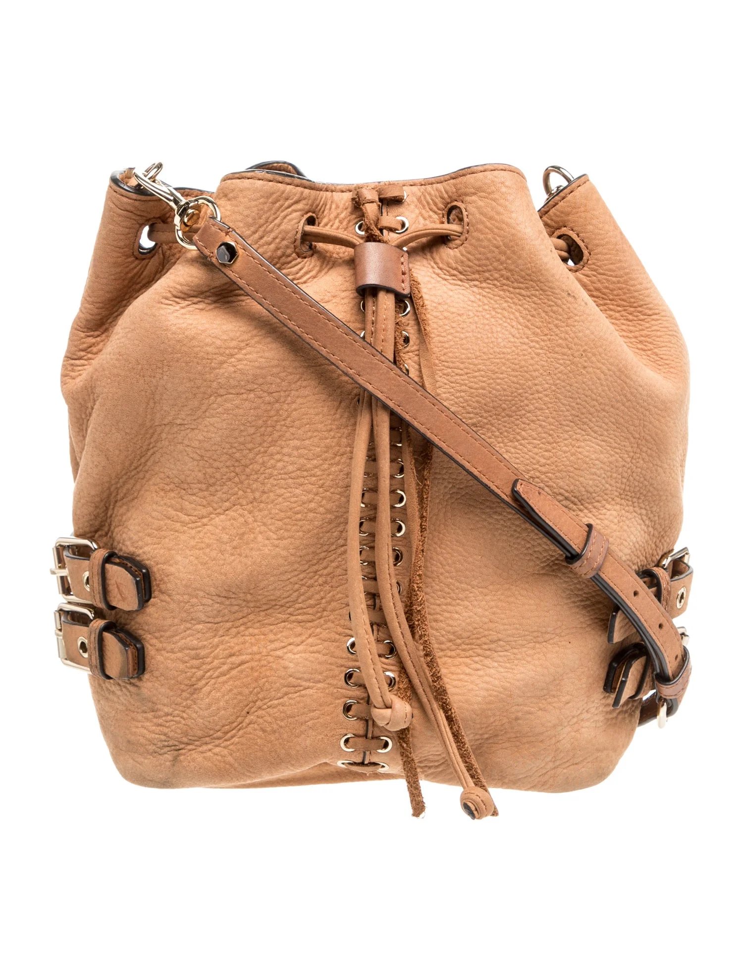 Leather Bucket Bag