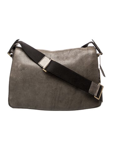 Leather Messenger Bag
