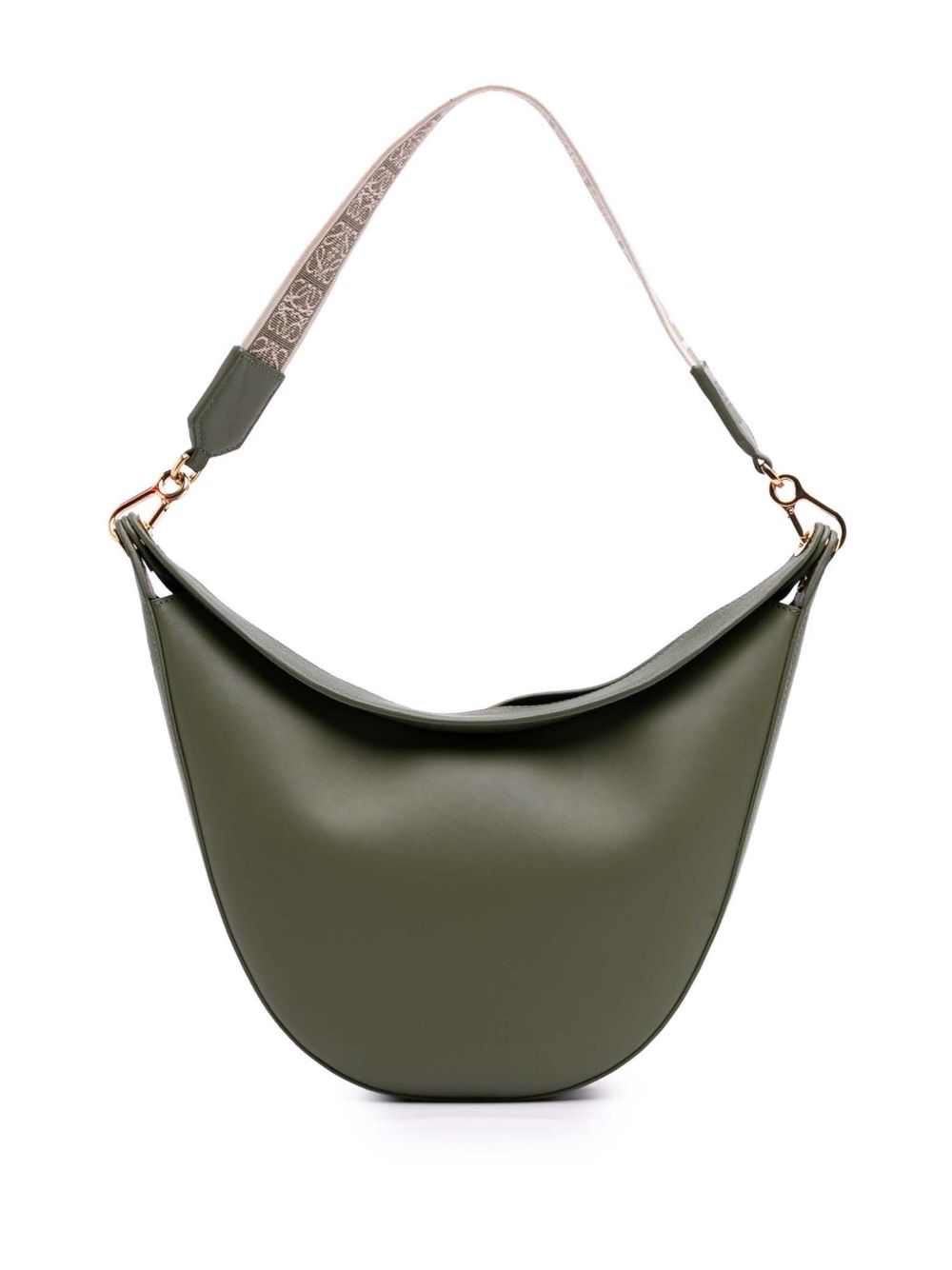 2022 Small Leather Luna hobo bag