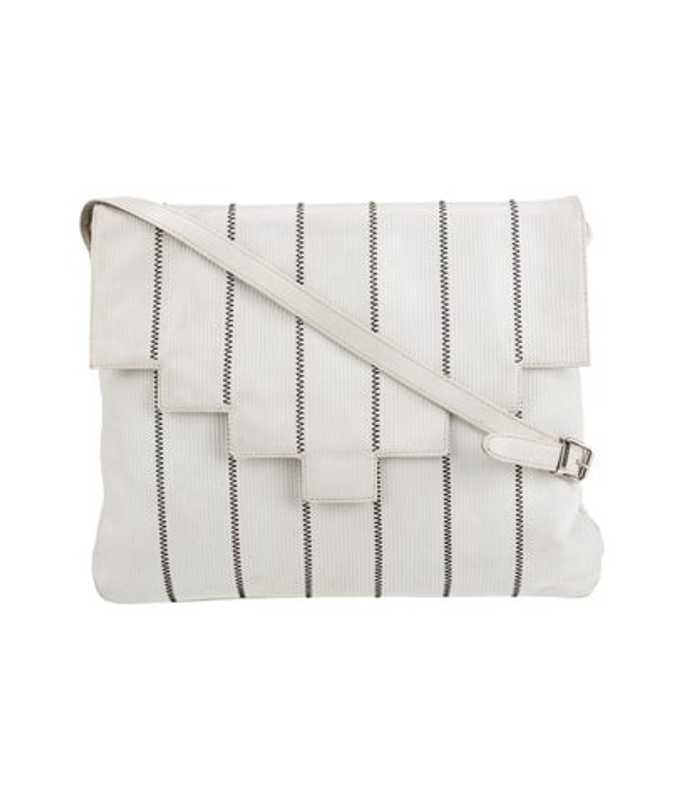 Fendi Leather Messenger Bag Vintage