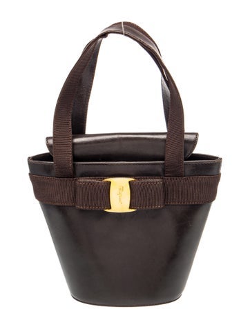 Leather Top Handle Bag