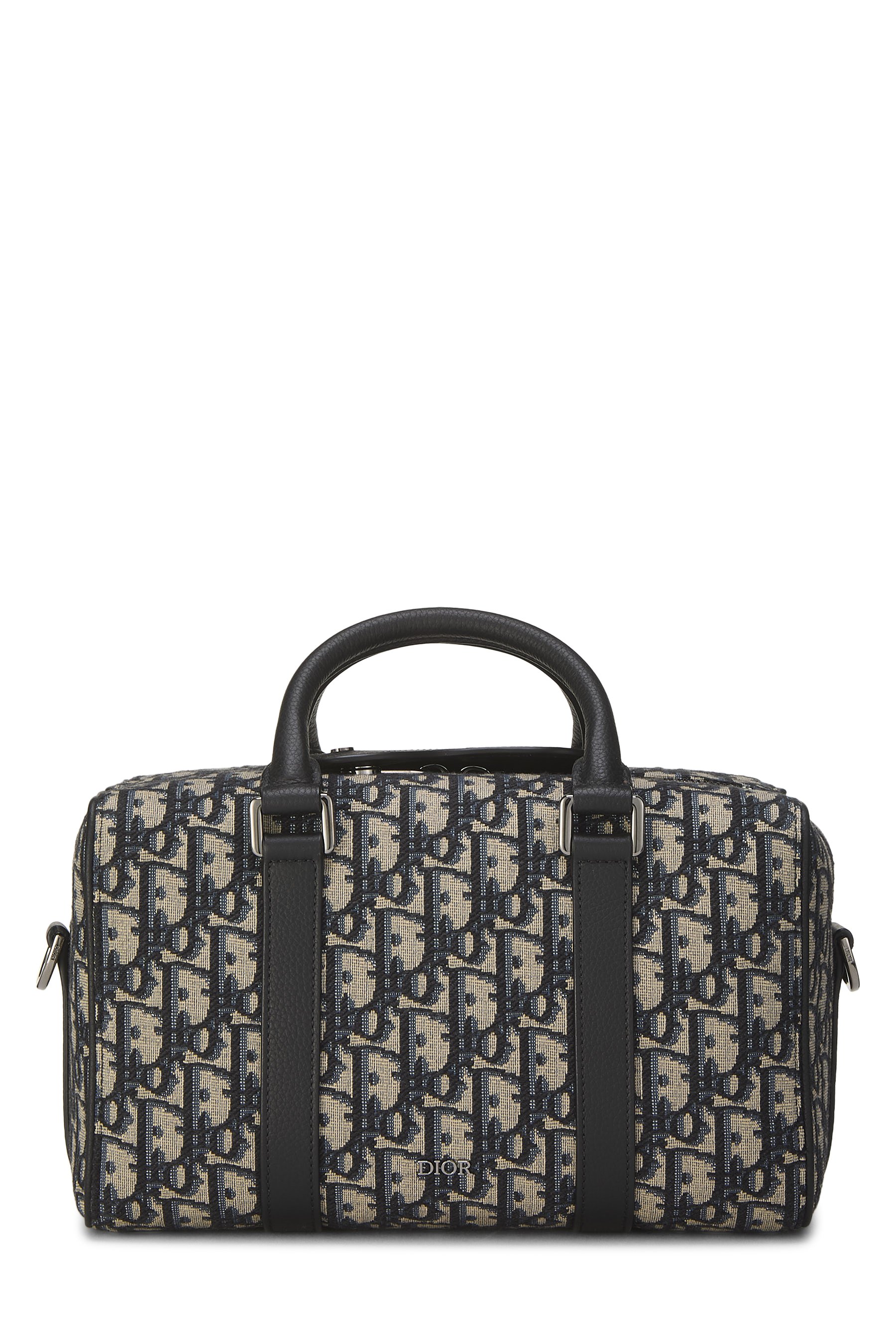 Navy Oblique Jacquard Lingot 26