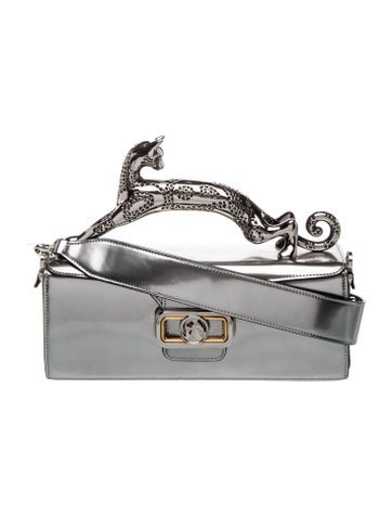 Lanvin Leather Pencil Cat Medium
