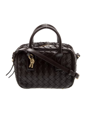 Bottega Veneta Intrecciato Top Handle Bag Small