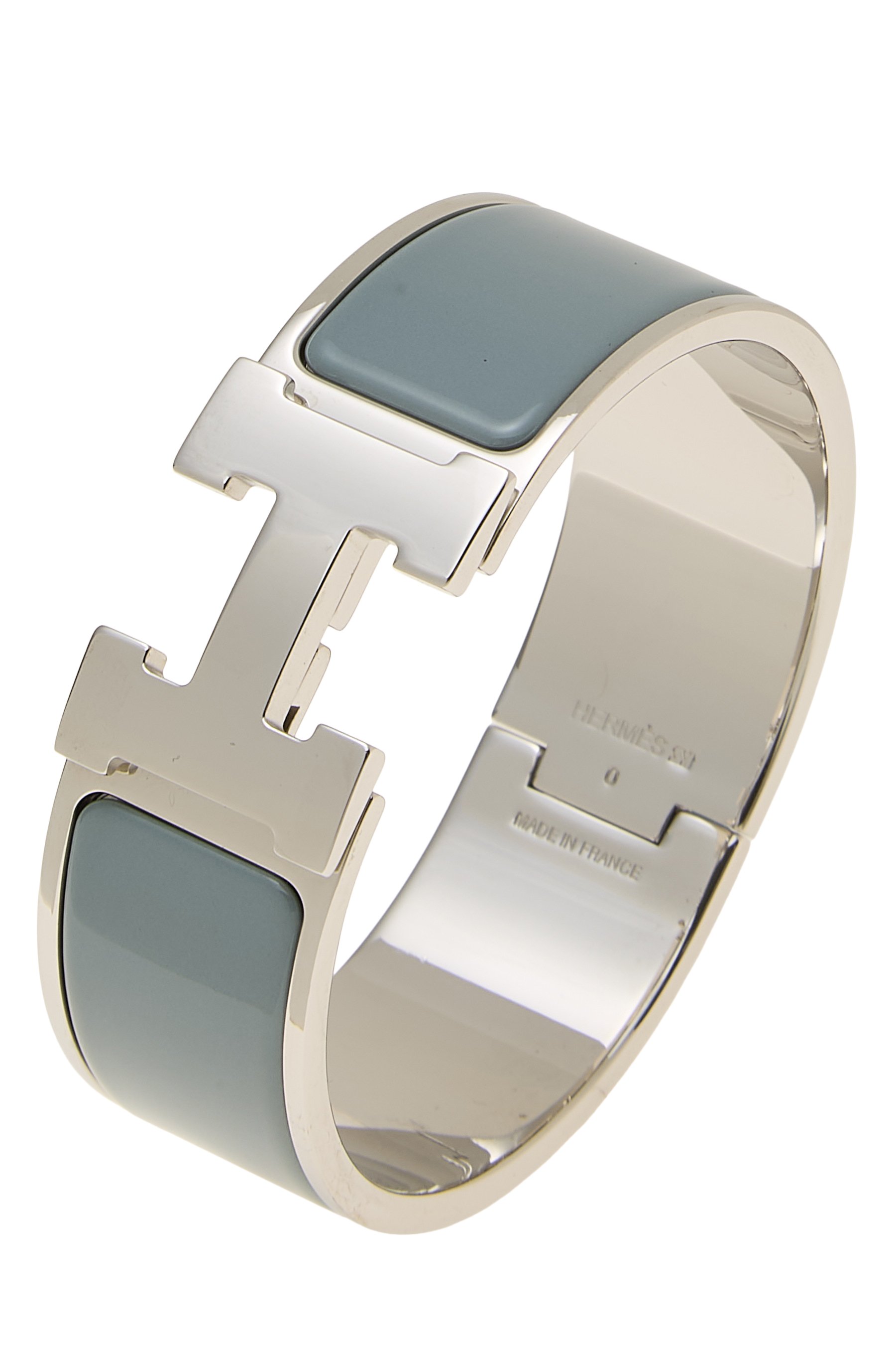 Hermes Blue Clic Clac H Wide