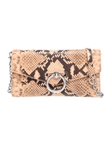 Embossed Leather Shoulder Bag