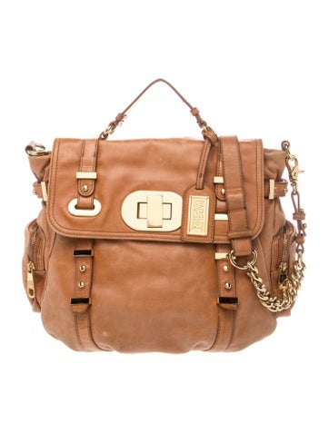 Leather Top Handle Bag