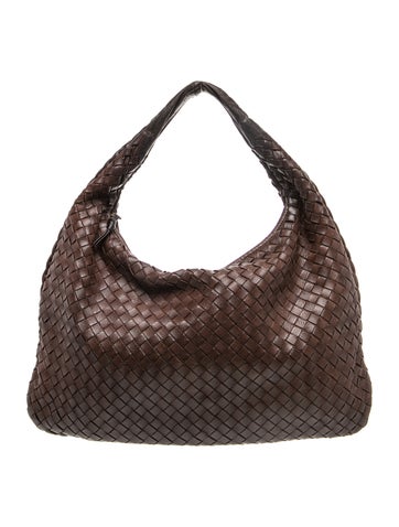 Intrecciato Veneta Hobo Small