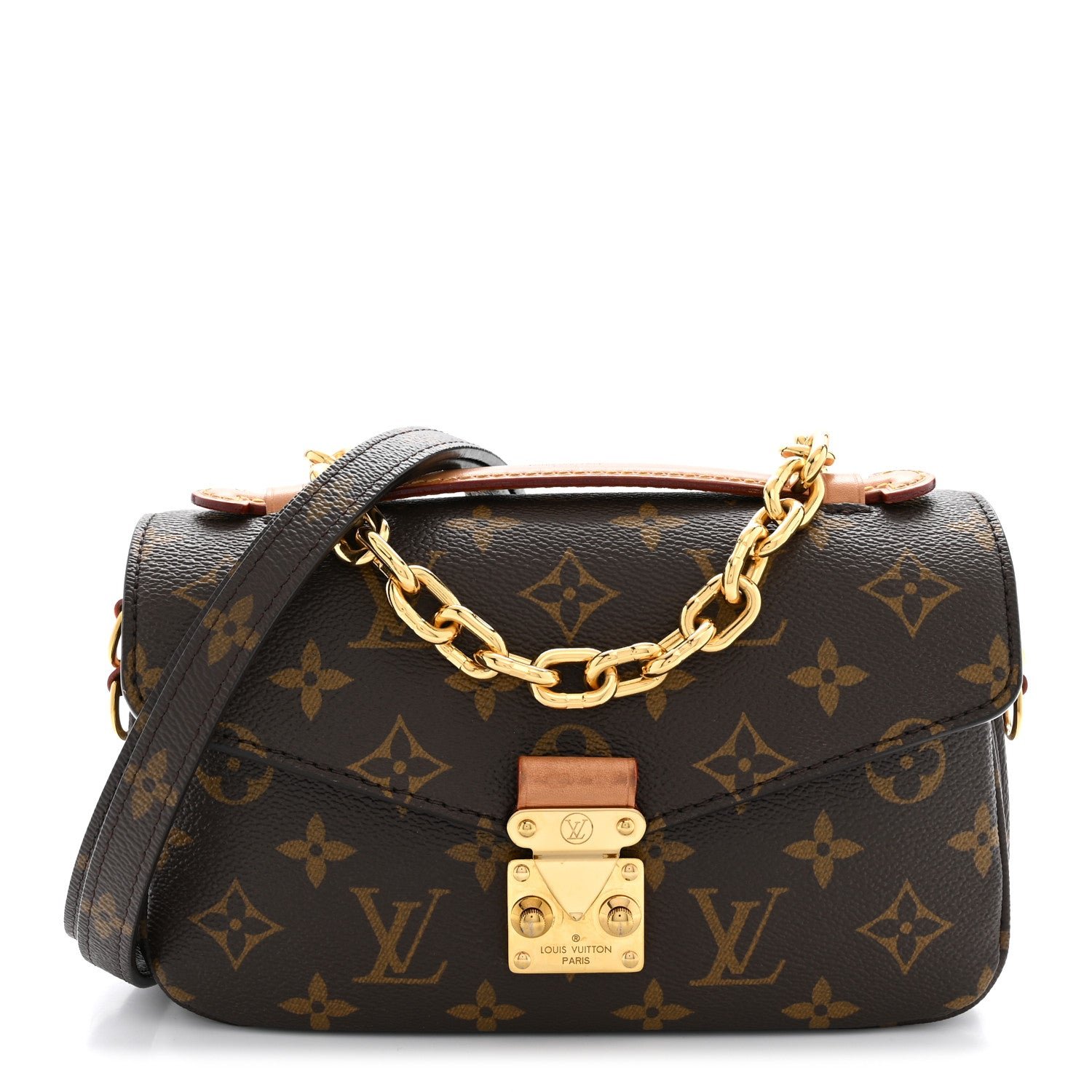 Louis Vuitton Monogram Pochette Metis East West