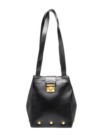Leather Bucket Bag