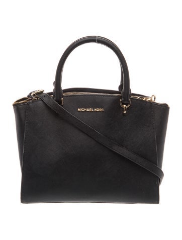 Michael Kors Saffiano Leather Top Handle Bag