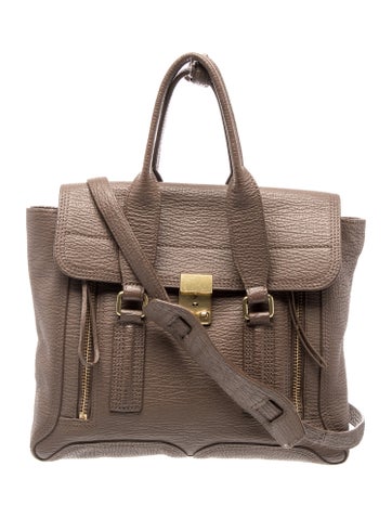 Leather Top Handle Bag