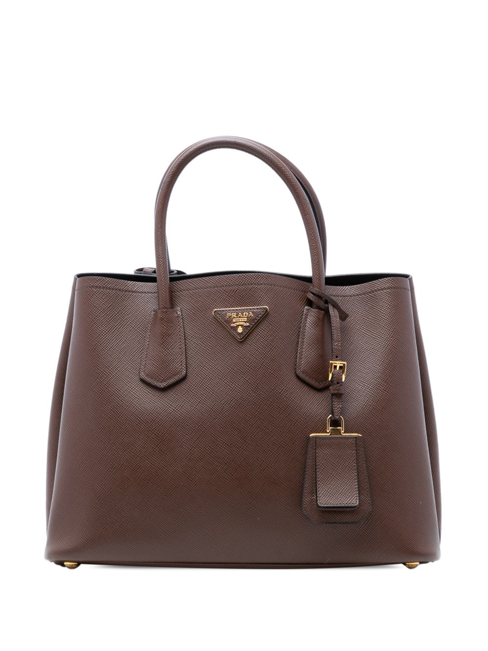 2010-2026 Medium Saffiano Cuir Double satchel