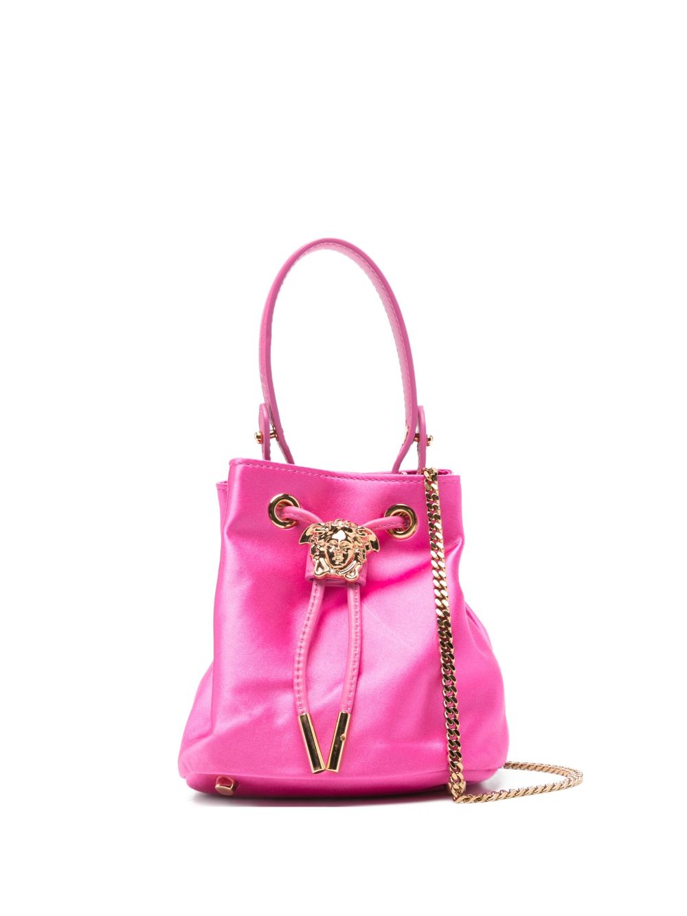 Versace Medusa drawstring bucket bag