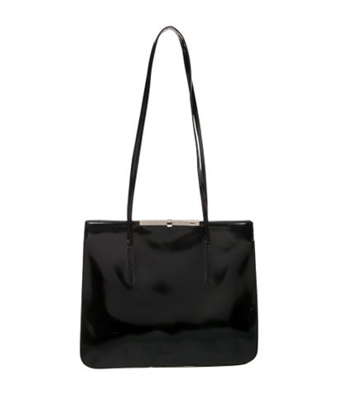 Furla Patent Leather Shoulder Bag