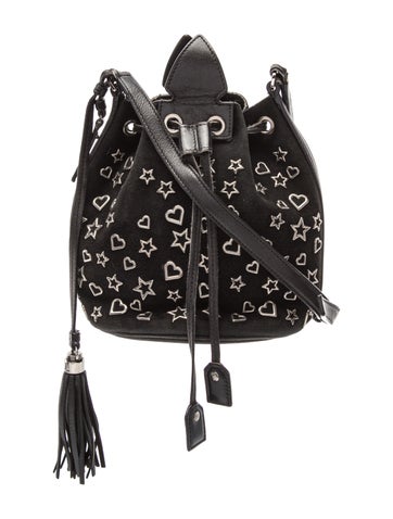 Suede Bucket Bag