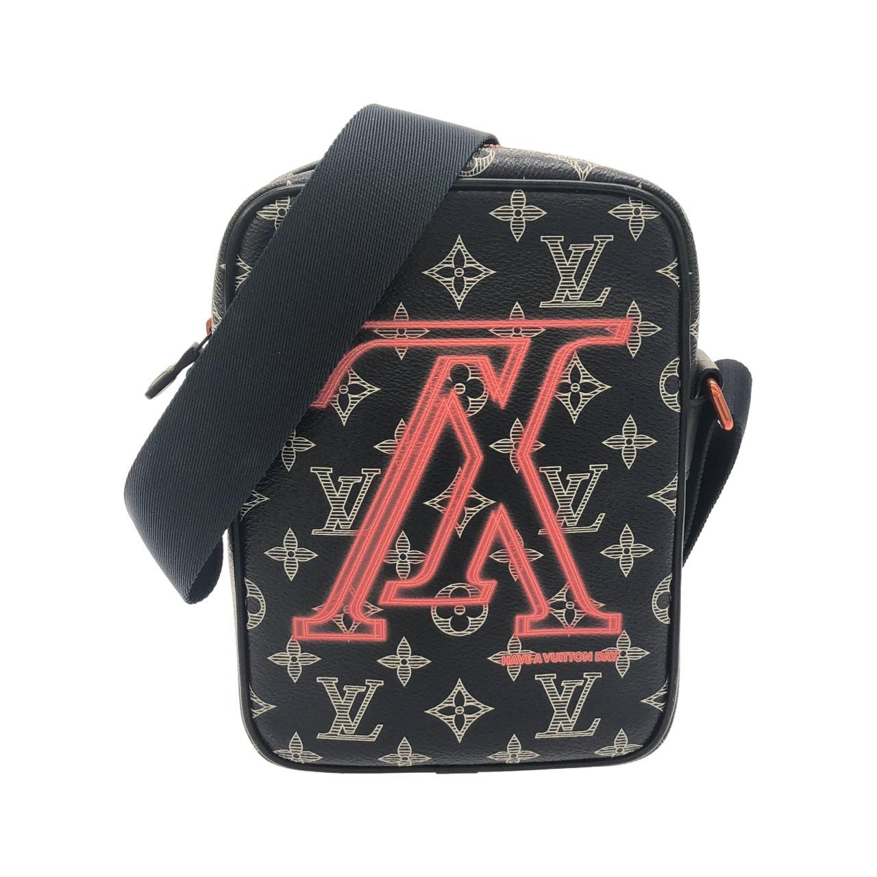 Louis Vuitton Monogram Ink (Upside Down) Danube Shoulder Bag M4367...