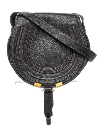 Chloe Leather Marcie Saddle bag Small