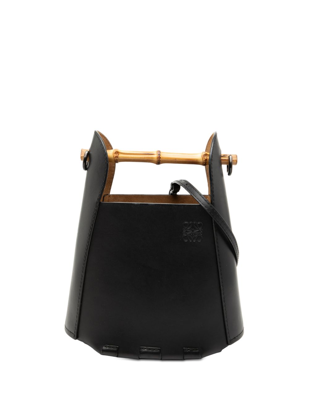 2020 Calfskin Bamboo bucket bag