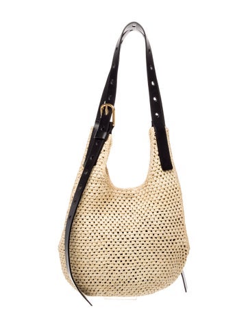 Raffia Shoulder Bag w/ Tags