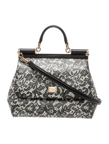 Dolce & Gabbana Leather Black/Ivory Medium
