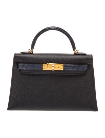 Hermes 2024 Madame & Matte Alligator Mini Kelly II Sellier Touch 20