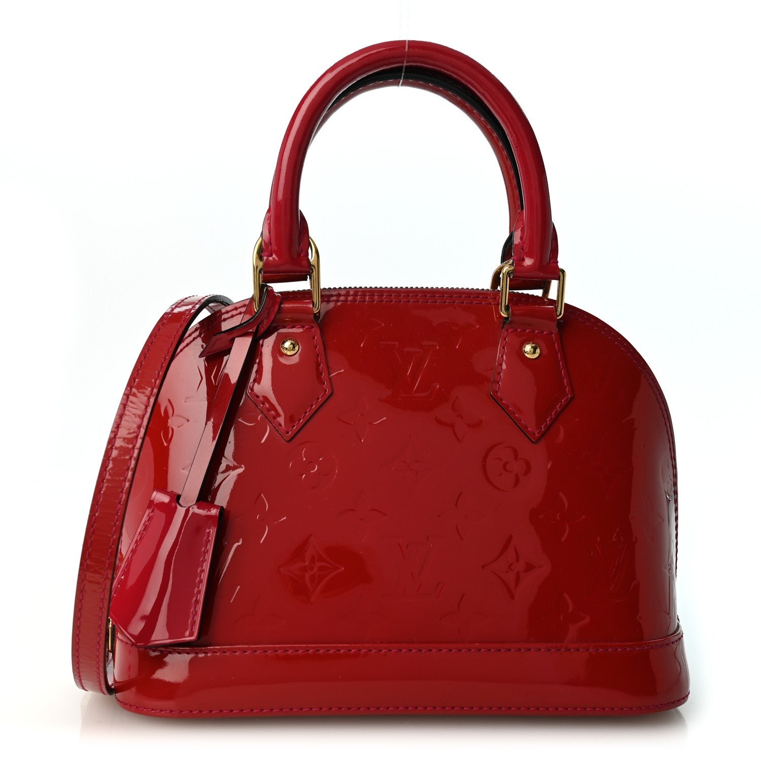 Louis Vuitton Vernis Alma BB Rose Indien