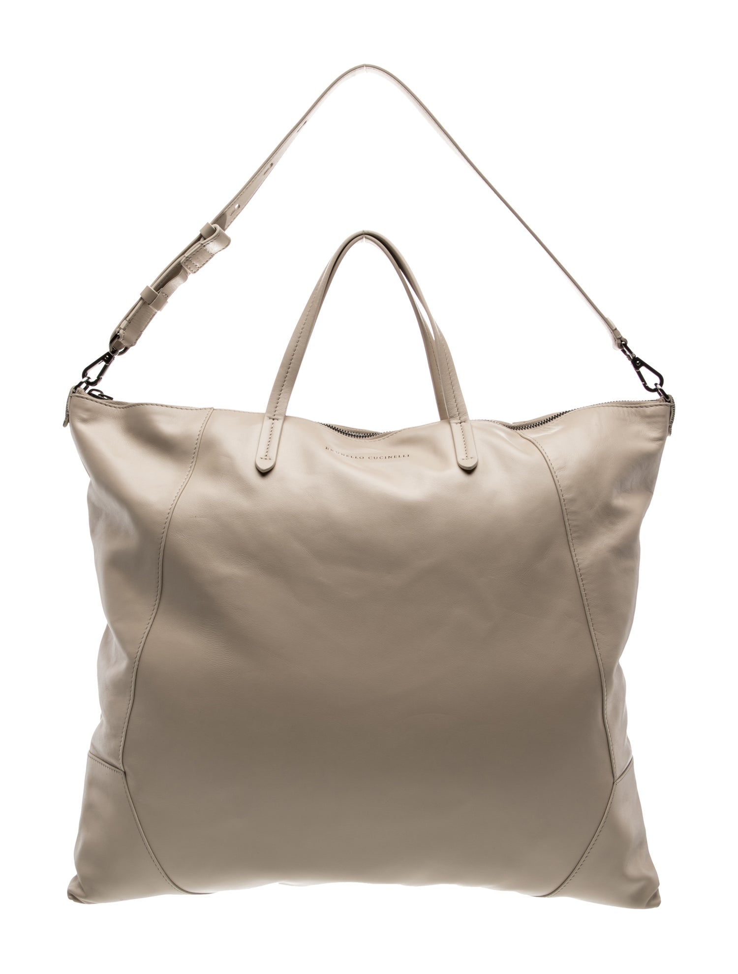 Brunello Cucinelli Leather Tote w/ Tags