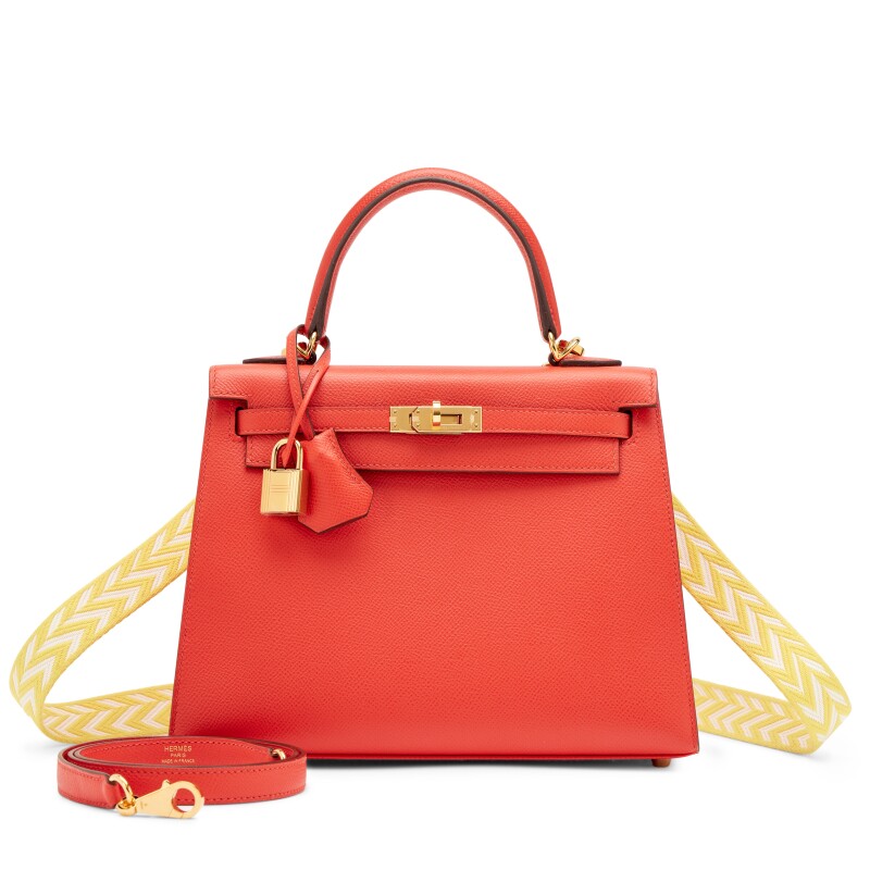 Sanguine Epsom Kelly 25 Sellier Gold Hardware, 2021