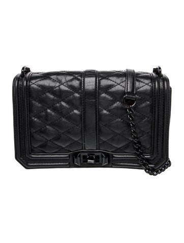 Quilted Messenger Bag