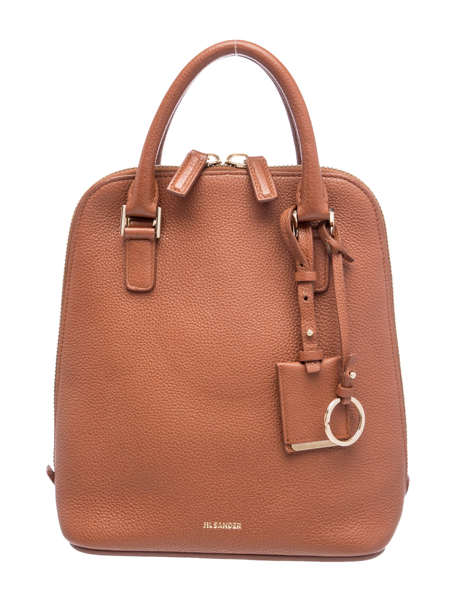 Leather Top Handle Bag