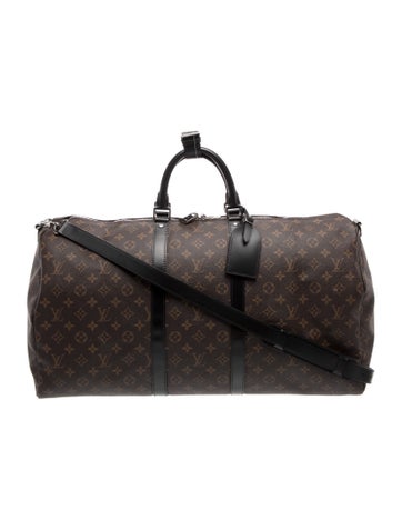 LV Monogram Keepall Bandouliere 55