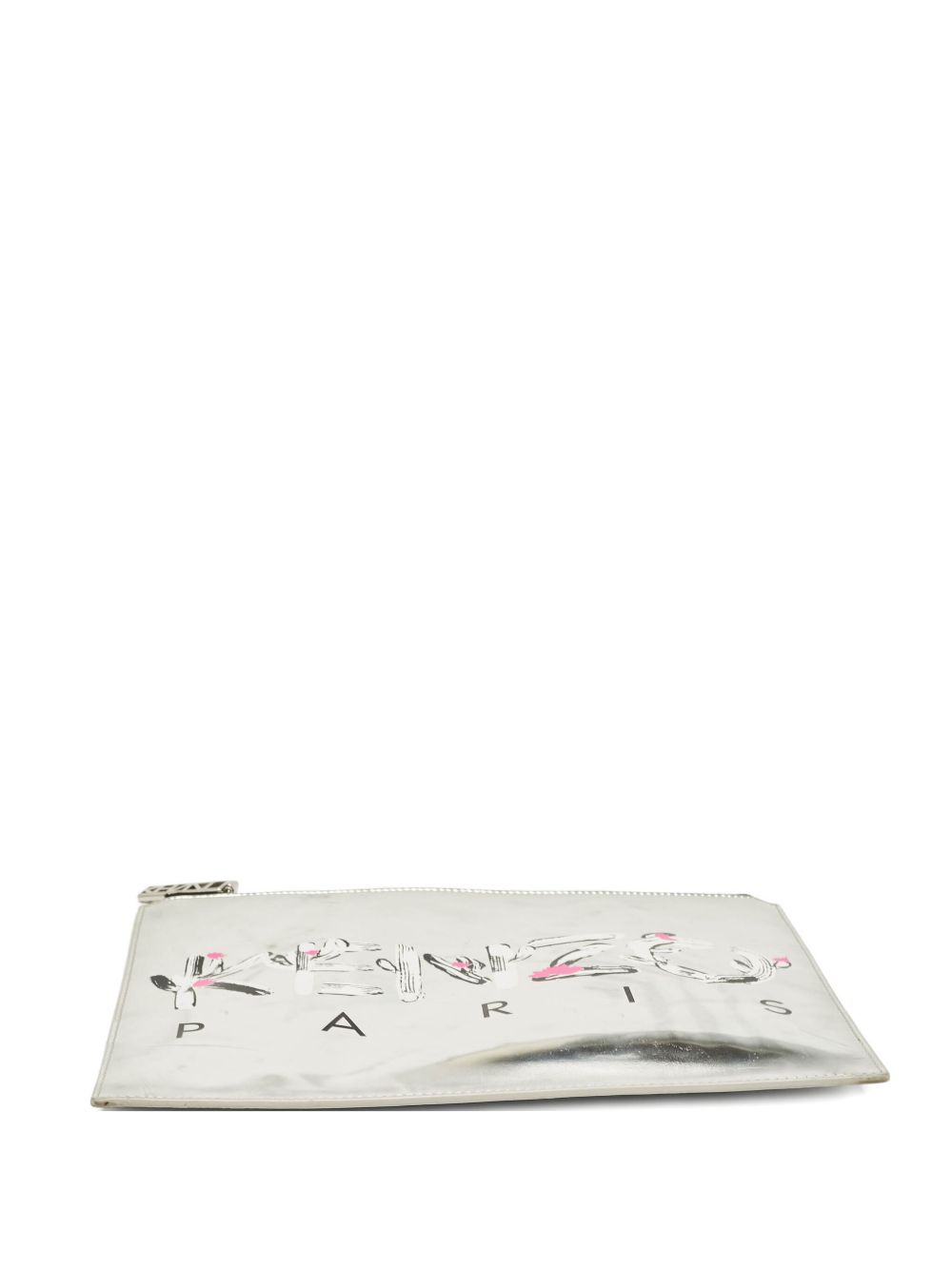 Kenzo logo-print clutch bag