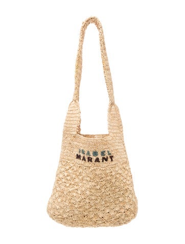 Isabel Marant Raffia Shoulder Bag