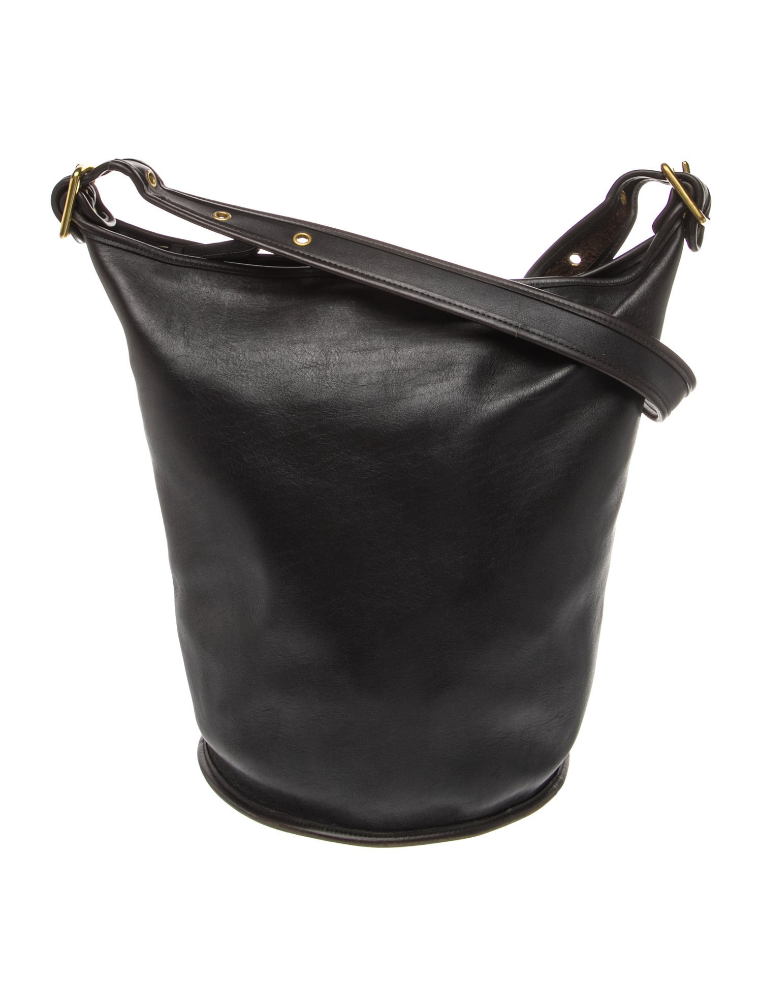 Leather Bucket Bag