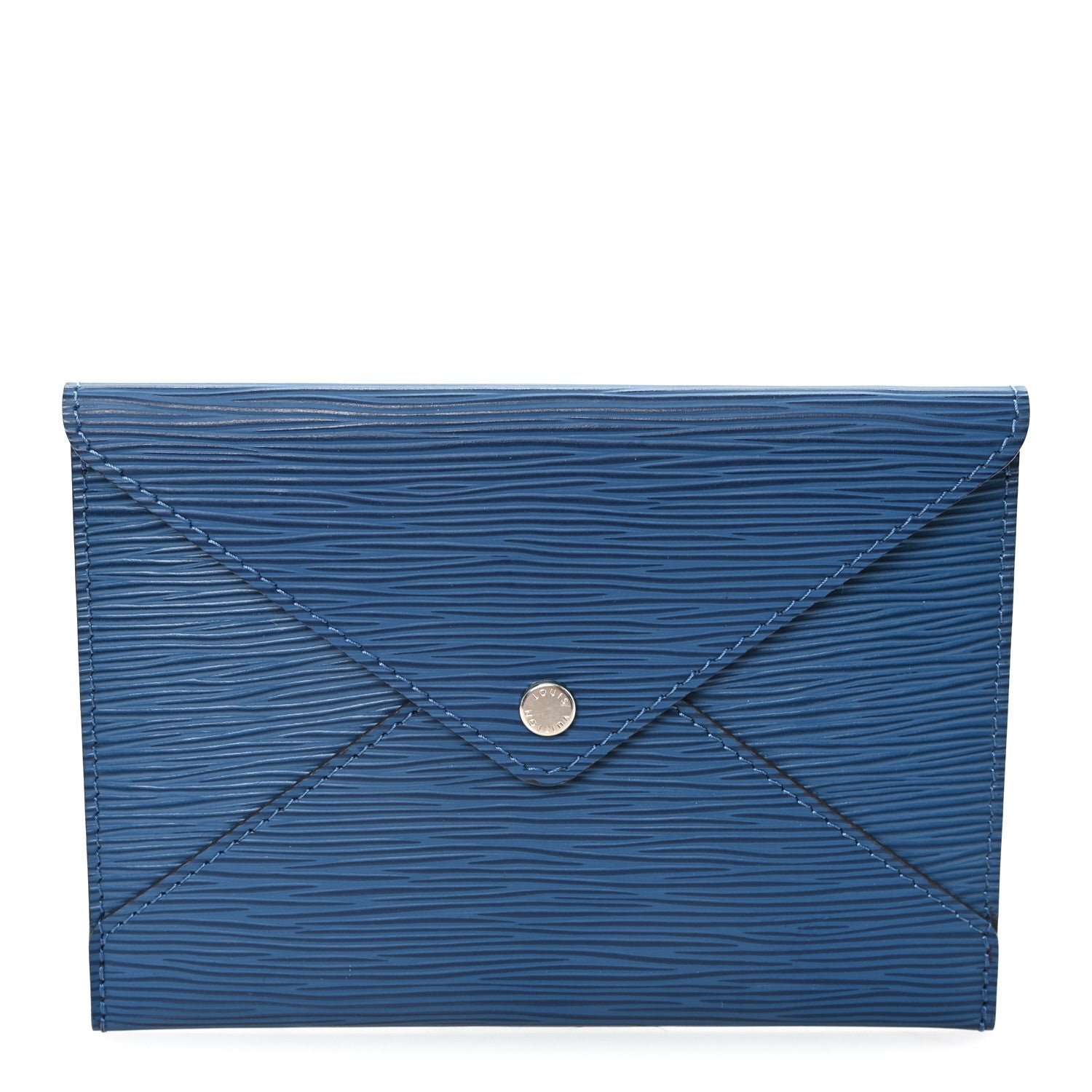 Louis Vuitton Louis Vuitton Epi Envelope Pouch Indigo