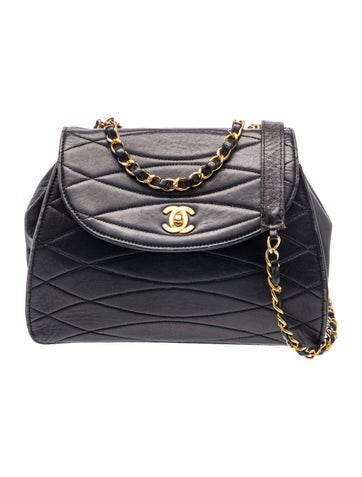 Trapezoid Flap Bag