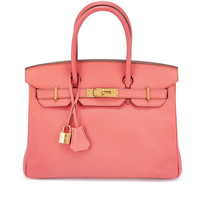 Flamingo Epsom Birkin 30 Gold Hardware, 2013
