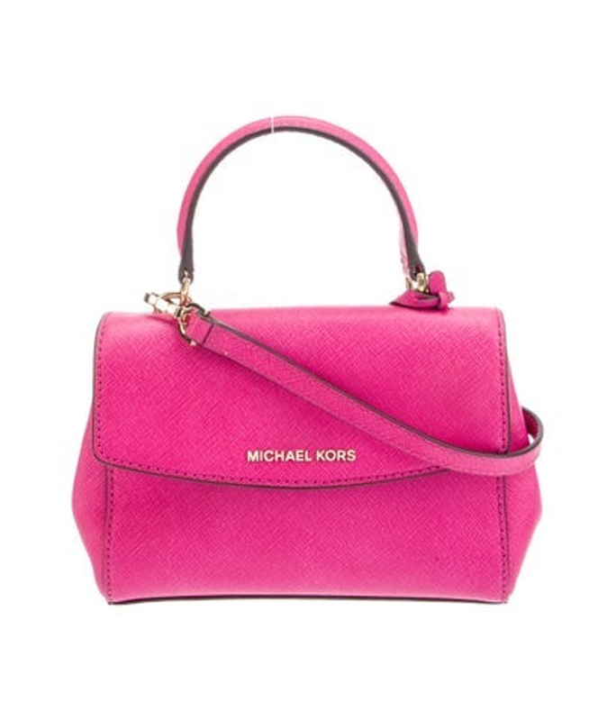 Michael Kors Kors Saffiano Leather Top Handle Bag