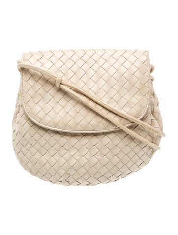 Intrecciato Crossbody Bag Vintage